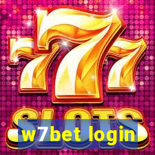 w7bet login